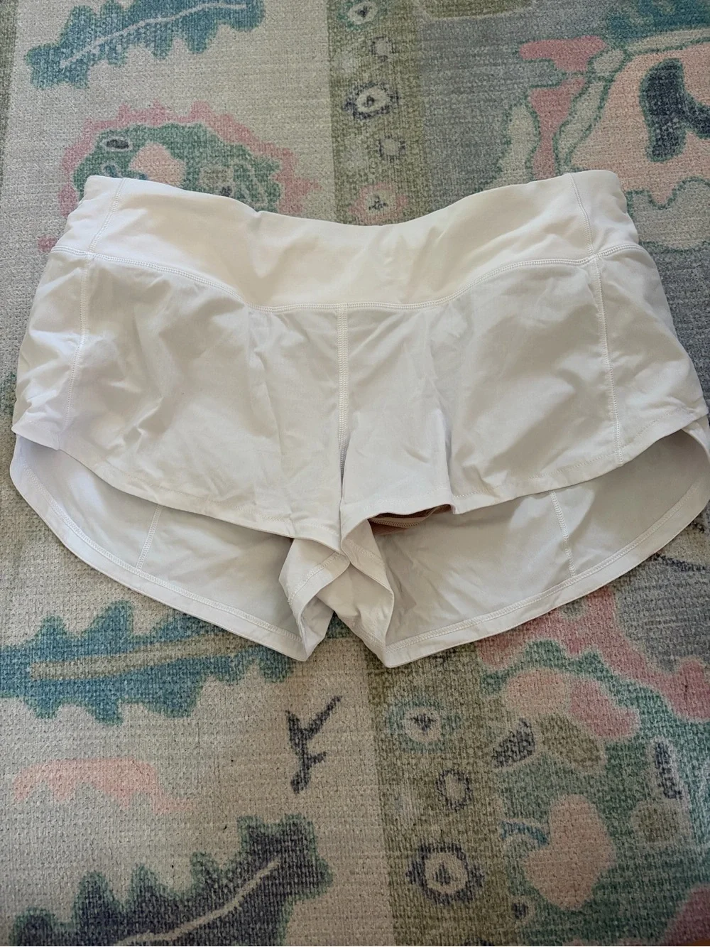White lululemon Athletic Shorts